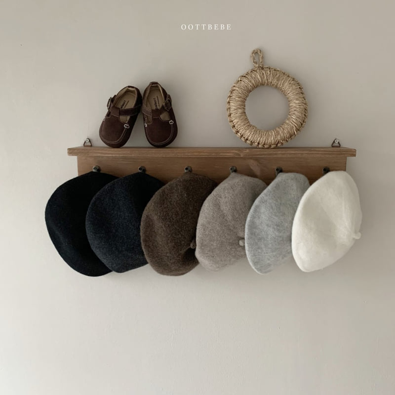 Oott Bebe - Korean Baby Fashion - #babyfashion - Warm Beret (Natural)