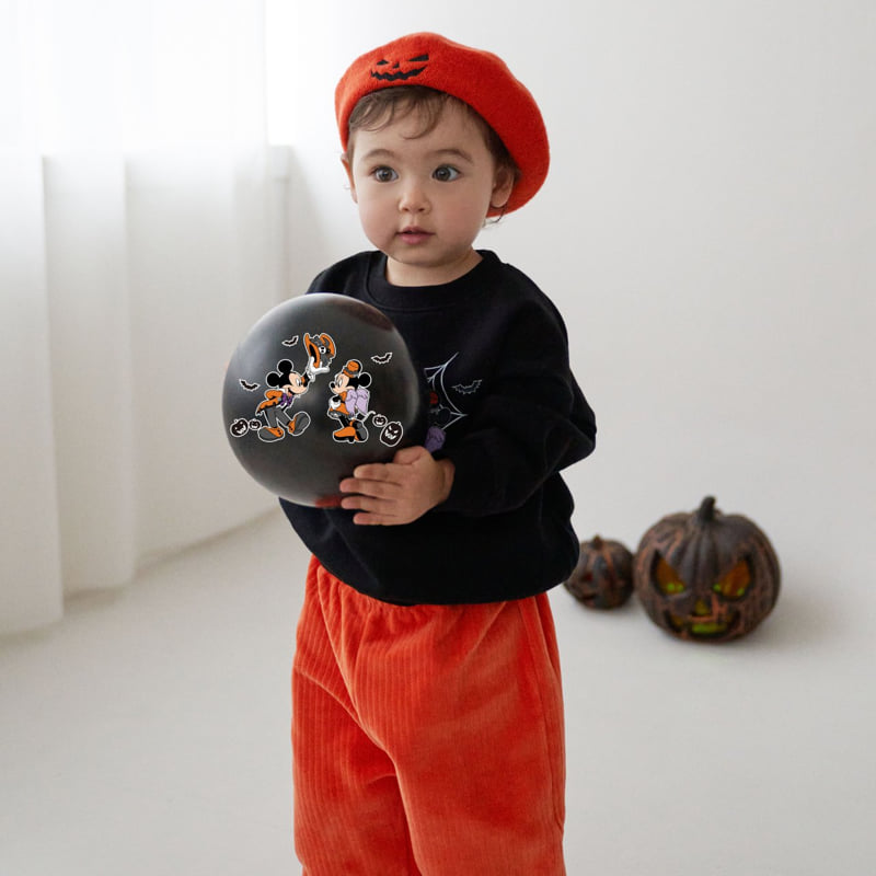 Oott Bebe - Korean Baby Fashion - #babyfashion - Halloween Velvet Pants