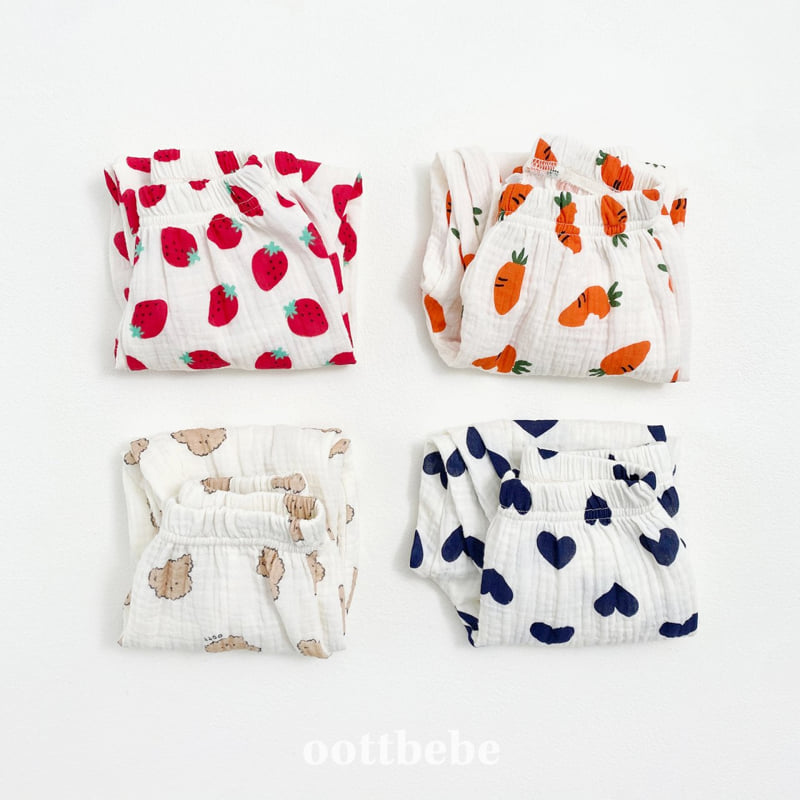 Oott Bebe - Korean Baby Fashion - #babyfashion - Vegetable Pants