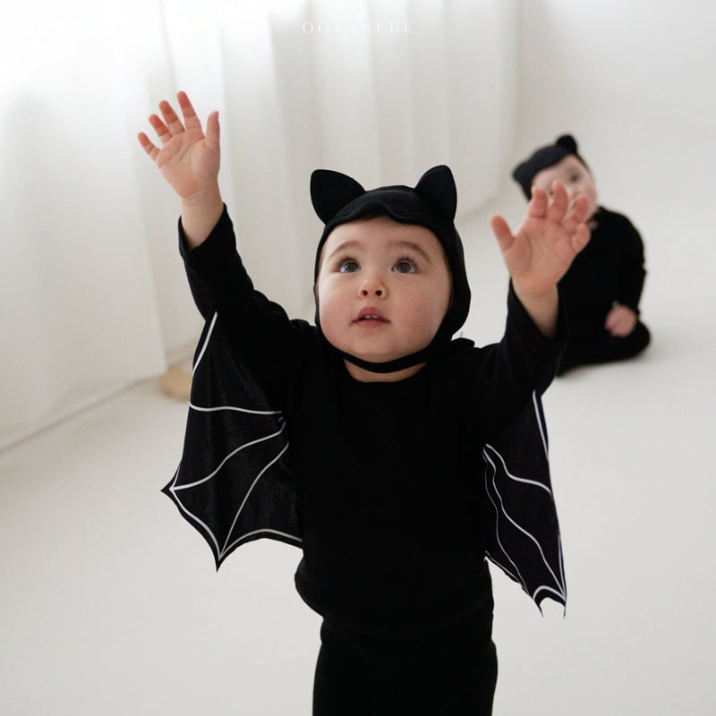 Oott Bebe - Korean Baby Fashion - #babyfever - Bat Hat (Kids) - 6