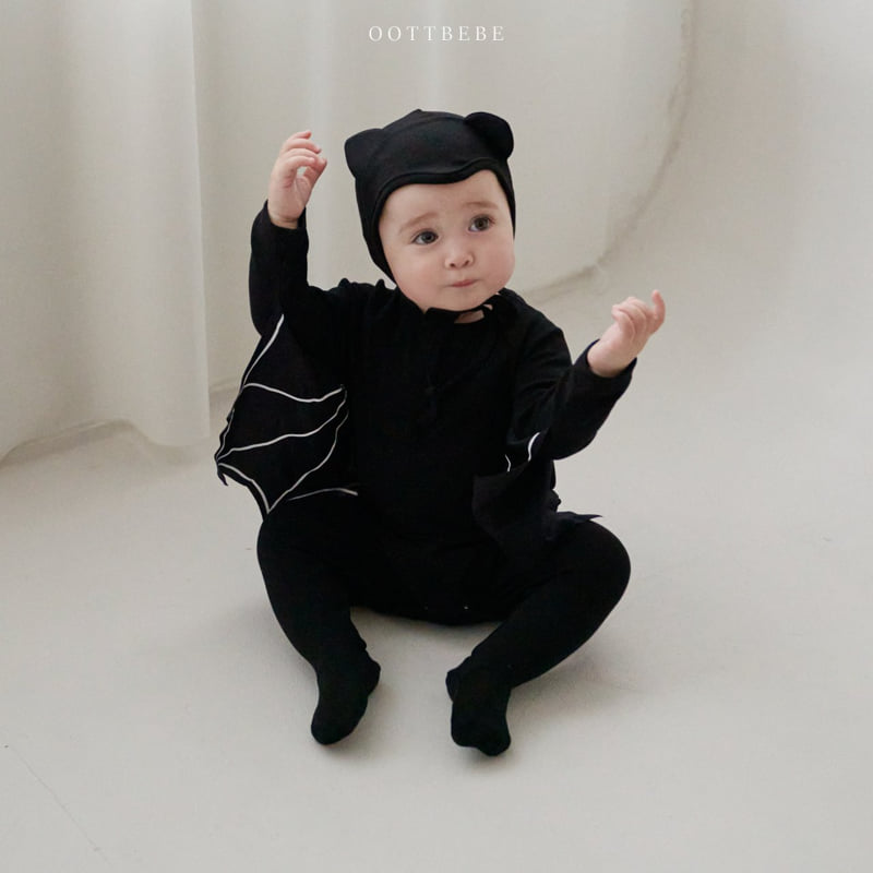 Oott Bebe - Korean Baby Fashion - #babyfashion - Bat Bonnet (Baby) - 4
