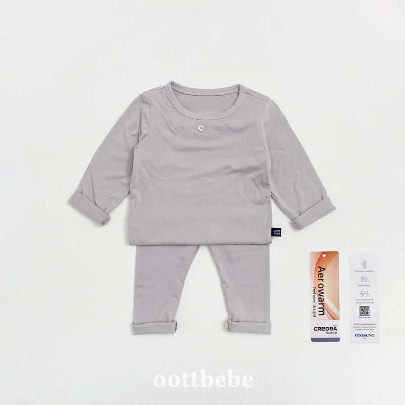 Oott Bebe - Korean Baby Fashion - #babyfever - Retro Staycation Easywear Set - 9