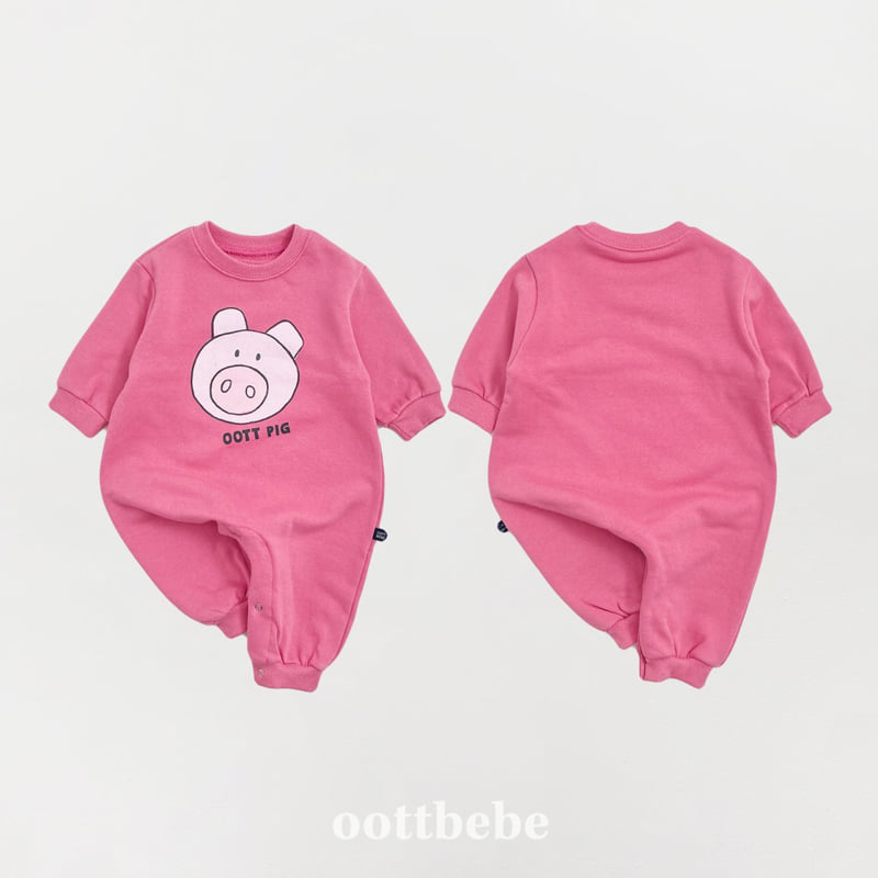 Oott Bebe - Korean Baby Fashion - #babyfever - Friends Full Bodysuit - 5