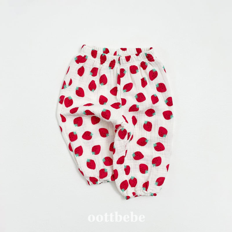 Oott Bebe - Korean Baby Fashion - #babyfever - Vegetable Pants - 2