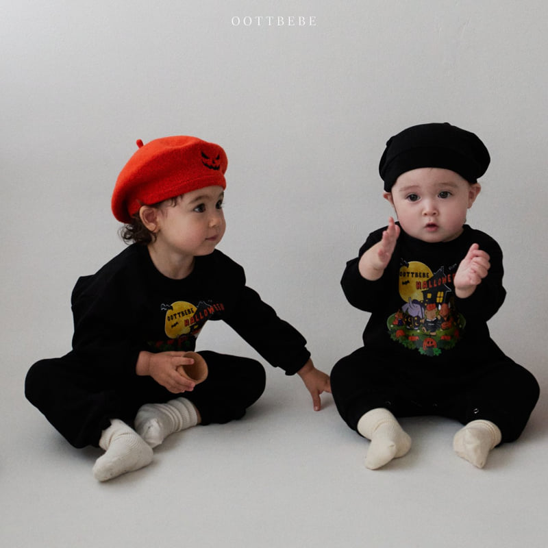 Oott Bebe - Korean Baby Fashion - #babygirlfashion - Pumpkin Bodysuit - 10