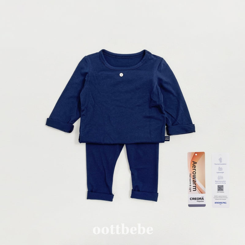 Oott Bebe - Korean Baby Fashion - #babygirlfashion - Retro Staycation Easywear Set - 10