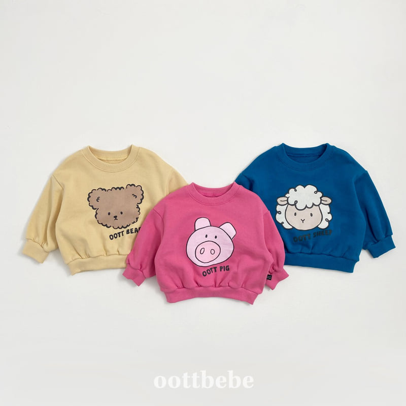 Oott Bebe - Korean Baby Fashion - #babygirlfashion - Friends Sweatshirt - 5