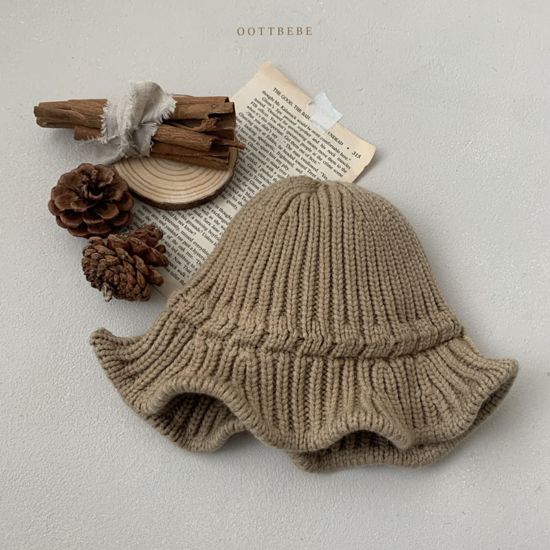 Oott Bebe - Korean Baby Fashion - #babylifestyle - Knit Bucket Hat - 2