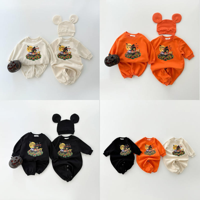 Oott Bebe - Korean Baby Fashion - #babyoninstagram - Pumpkin Bodysuit - 12
