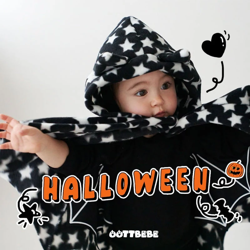 Oott Bebe - Korean Baby Fashion - #babyoninstagram - Devil Cape - 3