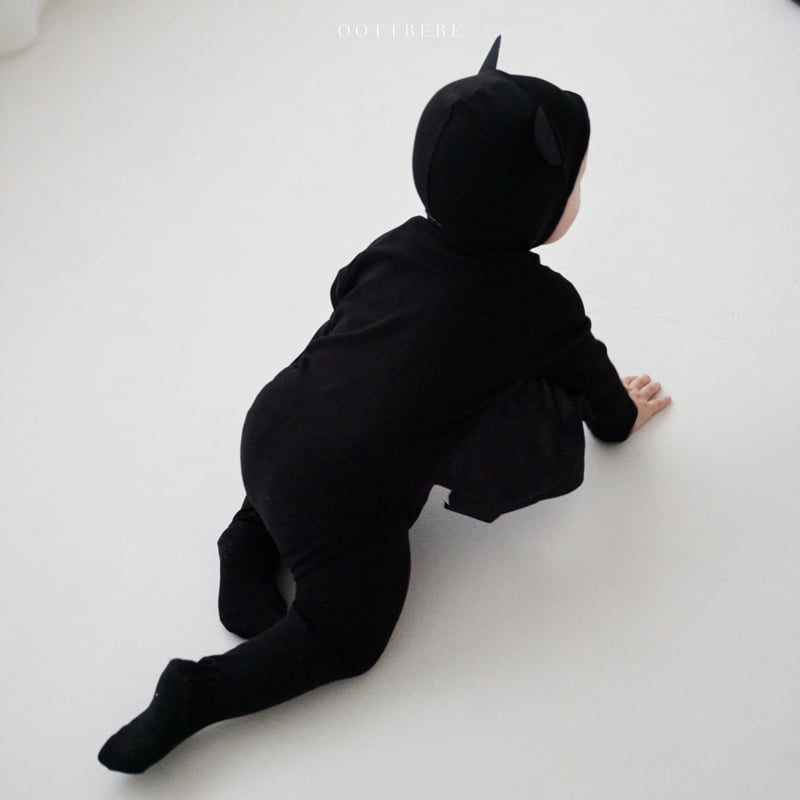 Oott Bebe - Korean Baby Fashion - #babyootd - Bat Suit Set (Suit + Leggings) - 9
