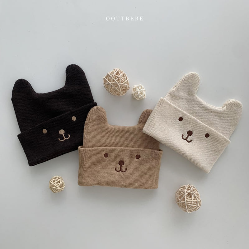 Oott Bebe - Korean Baby Fashion - #babyoutfit - Gummy Beanie