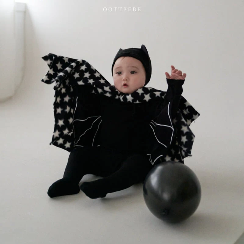 Oott Bebe - Korean Baby Fashion - #babyoutfit - Devil Cape - 5
