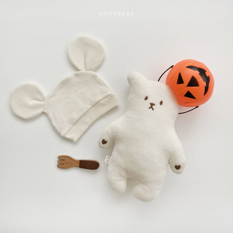 Oott Bebe - Korean Baby Fashion - #babyoutfit - Halloween M Bonnet - 4