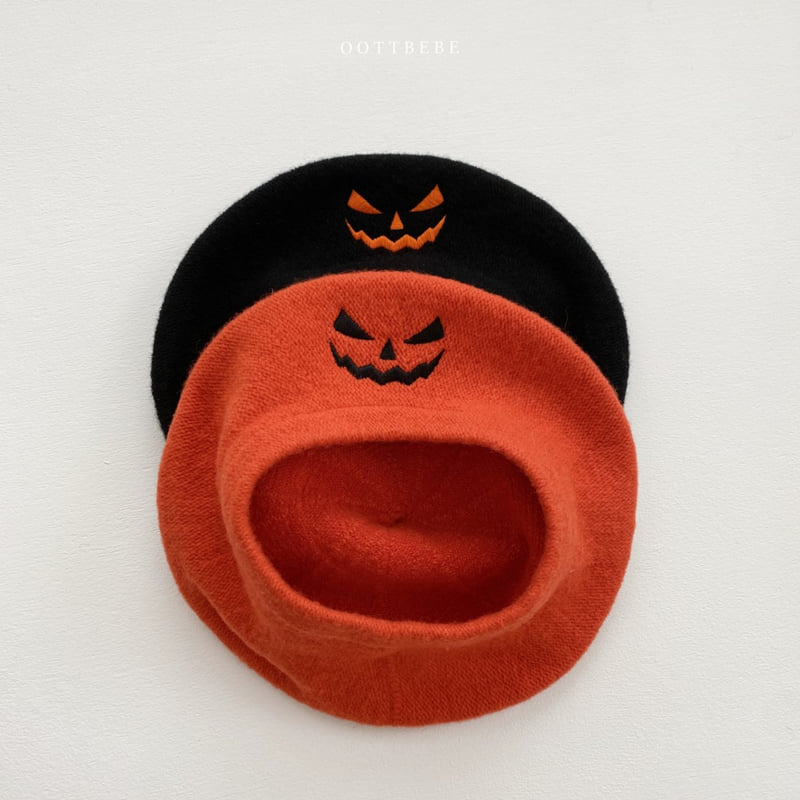 Oott Bebe - Korean Baby Fashion - #babyoutfit - Ghost Knit Beret - 2