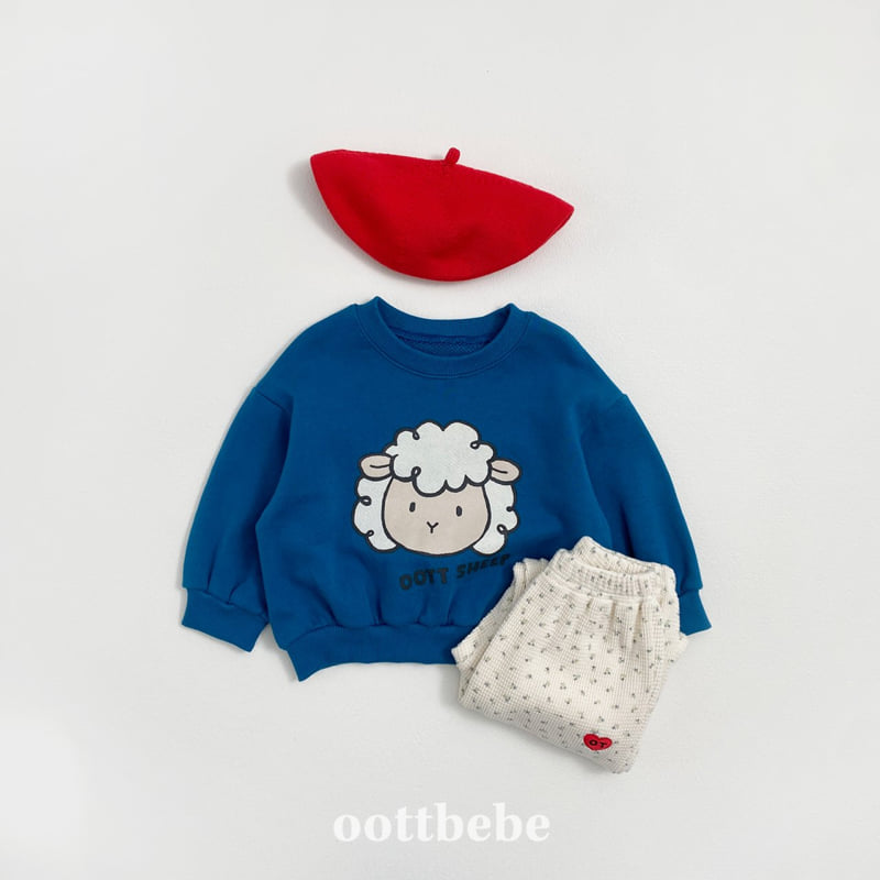 Oott Bebe - Korean Baby Fashion - #babyoutfit - Friends Sweatshirt - 9