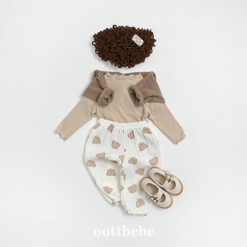 Oott Bebe - Korean Baby Fashion - #babyoutfit - Vegetable Pants - 7