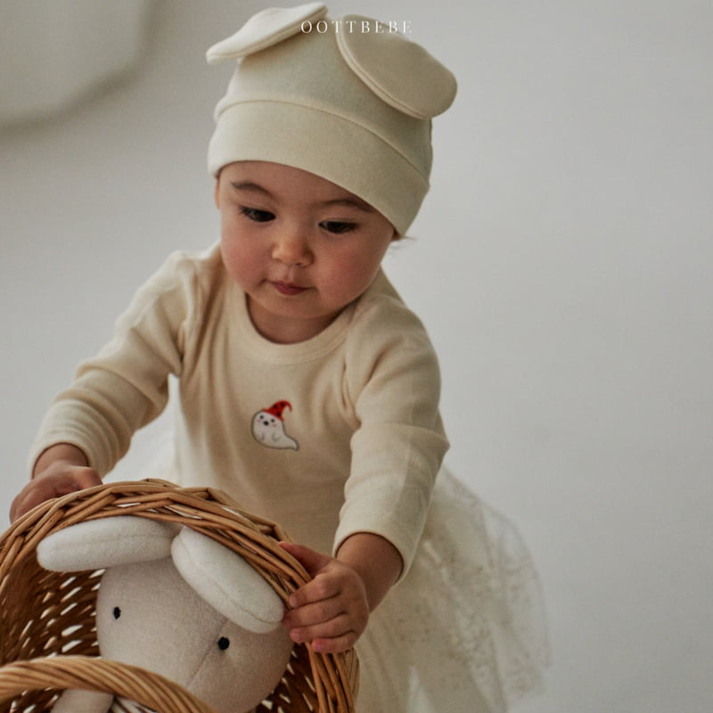 Oott Bebe - Korean Baby Fashion - #onlinebabyboutique - Ghost Easywear Set - 3