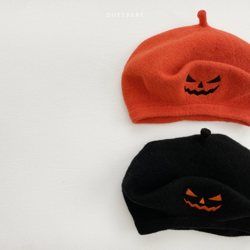 Oott Bebe - Korean Baby Fashion - #onlinebabyboutique - Ghost Knit Beret - 5