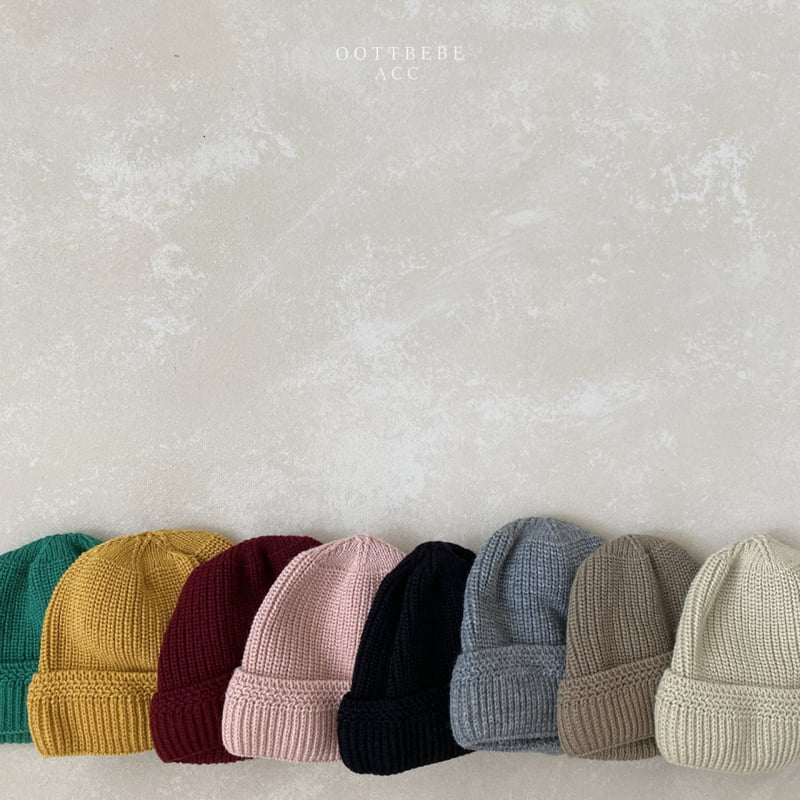 Oott Bebe - Korean Baby Fashion - #onlinebabyshop - Autumn Baby Beanie