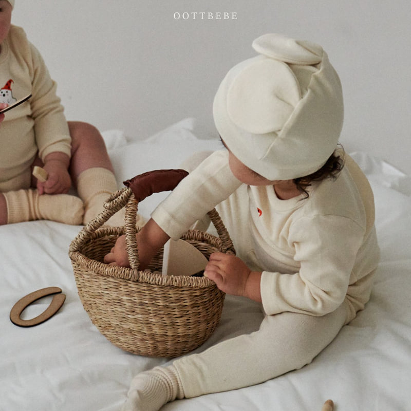 Oott Bebe - Korean Baby Fashion - #onlinebabyboutique - Ghost Easywear Set - 4