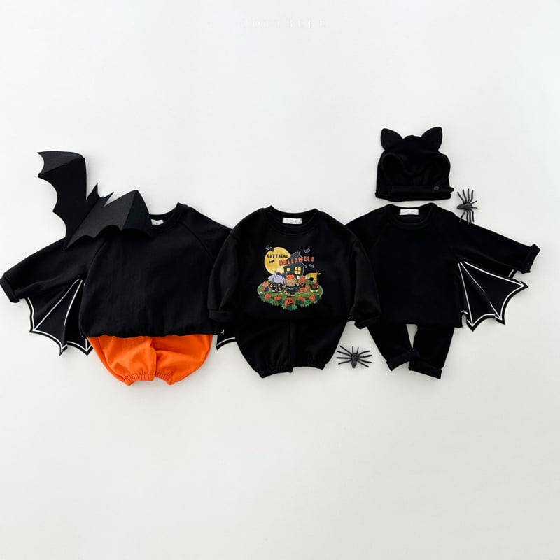 Oott Bebe - Korean Baby Fashion - #onlinebabyshop - Bat Sweatshirt - 12