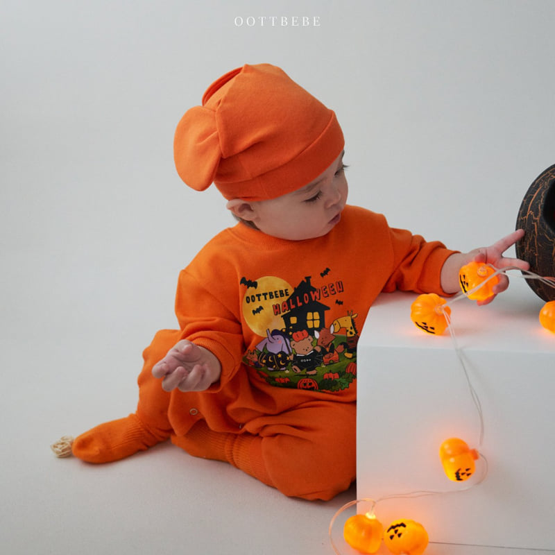 Oott Bebe - Korean Baby Fashion - #onlinebabyshop - Halloween M Bonnet - 7