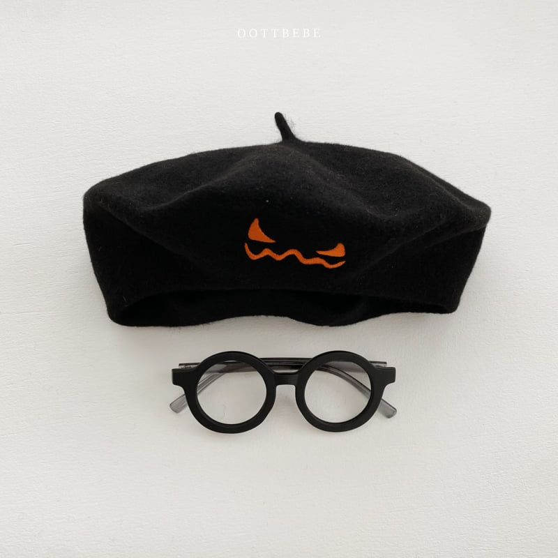 Oott Bebe - Korean Children Fashion - #childrensboutique - Halloween Wool Beret - 8