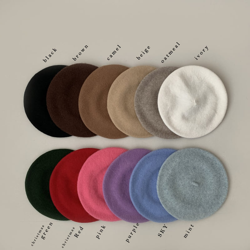 Oott Bebe - Korean Children Fashion - #discoveringself - Winter Wool Beret - 12