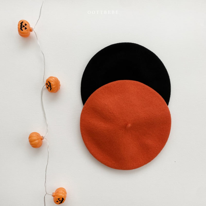 Oott Bebe - Korean Children Fashion - #discoveringself - Halloween Wool Beret - 10