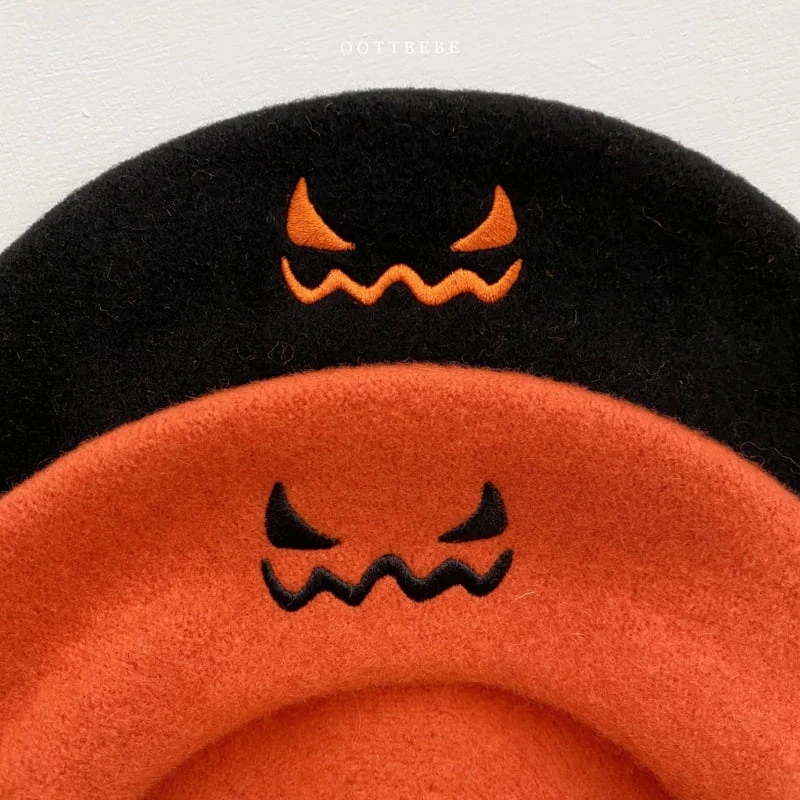 Oott Bebe - Korean Children Fashion - #magicofchildhood - Halloween Wool Beret - 4