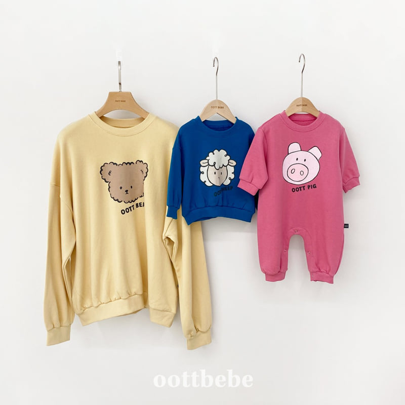 Oott Bebe - Korean Women Fashion - #momslook - Friends Sweatshirt (Adult) - 9
