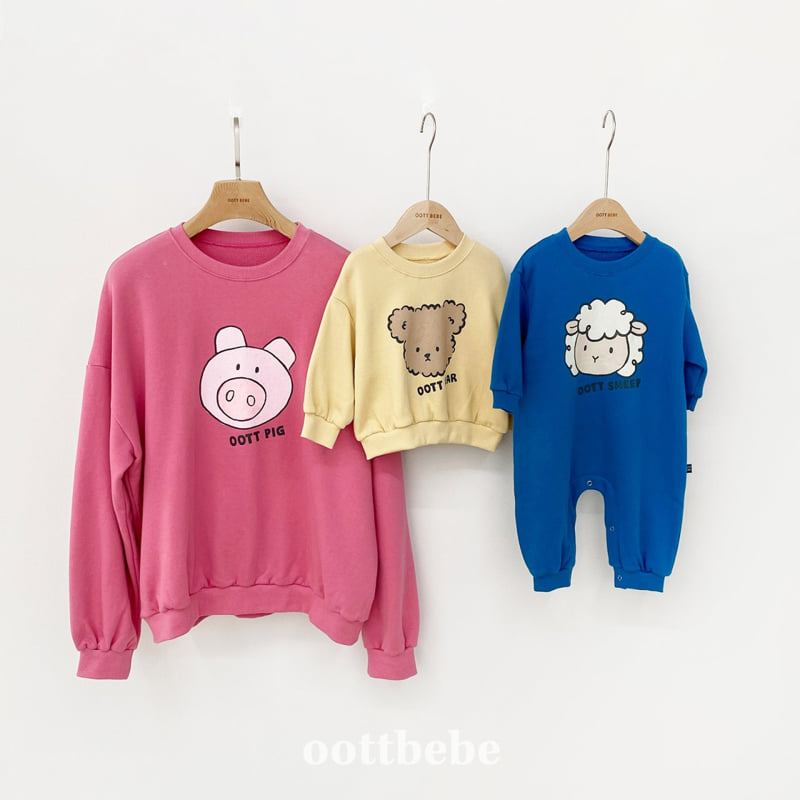 Oott Bebe - Korean Women Fashion - #thelittlethings - Friends Sweatshirt (Adult) - 8