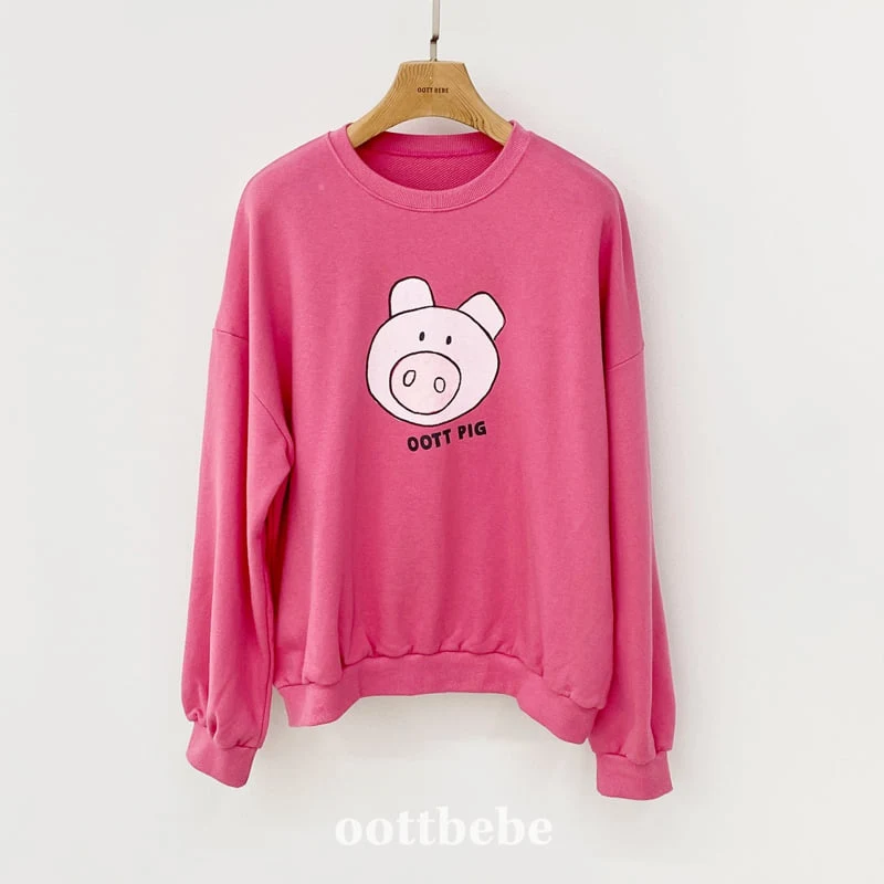 Oott Bebe - Korean Women Fashion - #vintagekidsstyle - Friends Sweatshirt (Adult) - 2