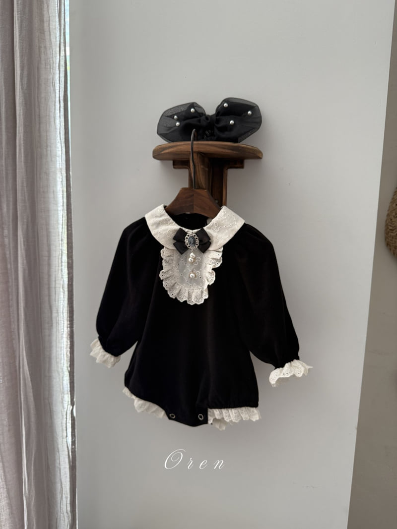 Oren - Korean Baby Fashion - #smilingbaby - Anna Suit (with Corsage) - 4