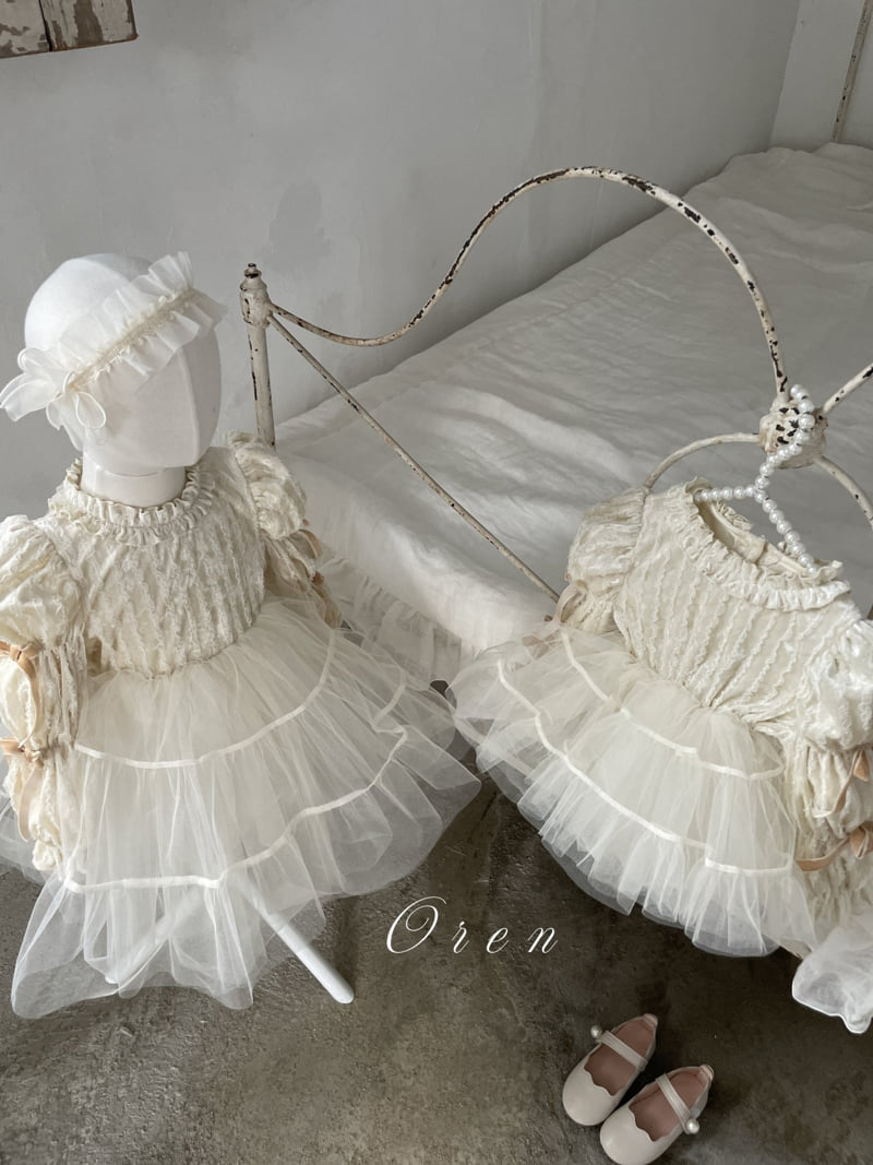 Oren - Korean Baby Fashion - #babyboutique - Bebe Veloz Organza Suit - 4