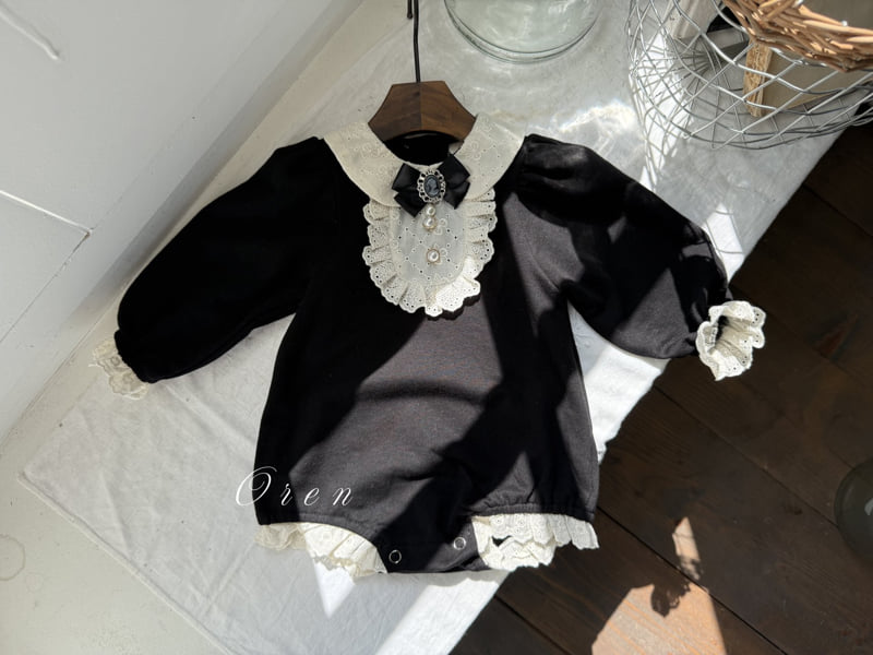 Oren - Korean Baby Fashion - #babyfever - Anna Suit (with Corsage) - 8