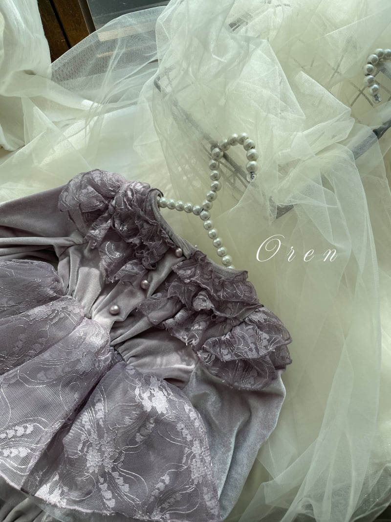 Oren - Korean Baby Fashion - #babylifestyle - Bebe Bruant Lace Suit - 7