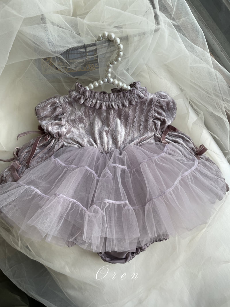 Oren - Korean Baby Fashion - #babyoninstagram - Kids Veloz Organza One-piece - 9