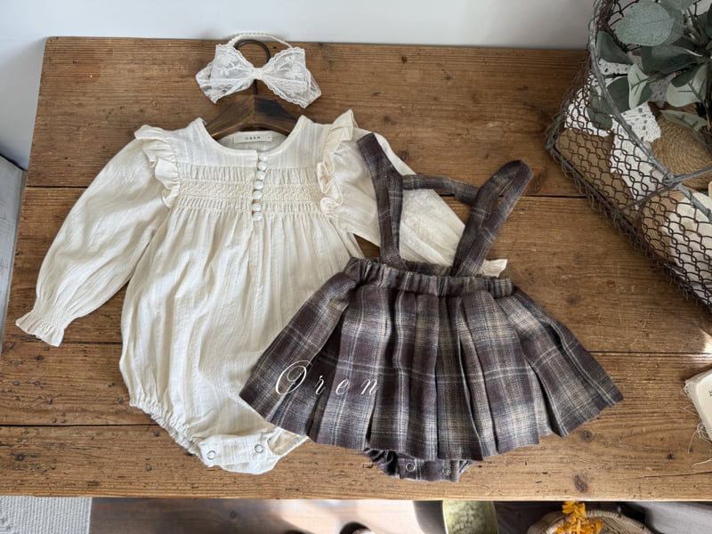 Oren - Korean Women Fashion - #womensfashion - Mom Miel Smocked Blouse - 7