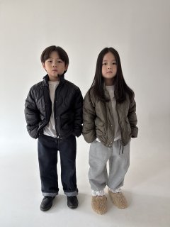 Our - Korean Children Fashion - #discoveringself - Mono Quilted Jacket - 12