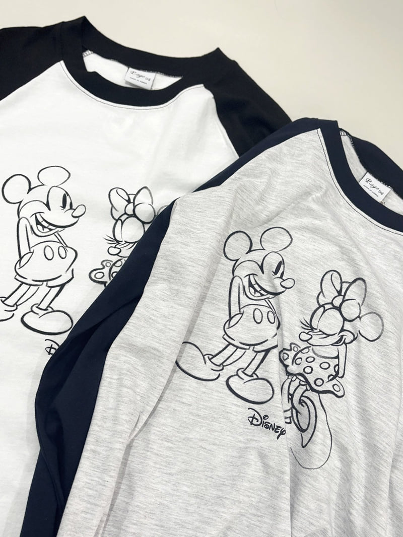 Pastel Deer - Korean Women Fashion - #vintagekidsstyle - Romance Long Sleeve Tee - 2