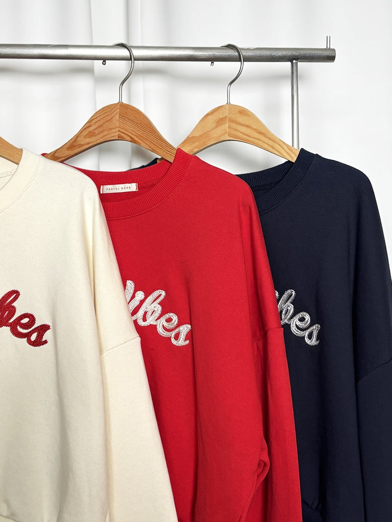 Pastel Deer - Korean Women Fashion - #womensfashion - Vibe Crop Sweatshirt - 2