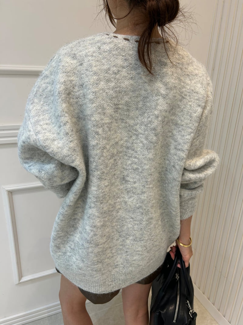 Pearls room - Korean Women Fashion - #momslook - Hoshi Knit Cardigan - 5