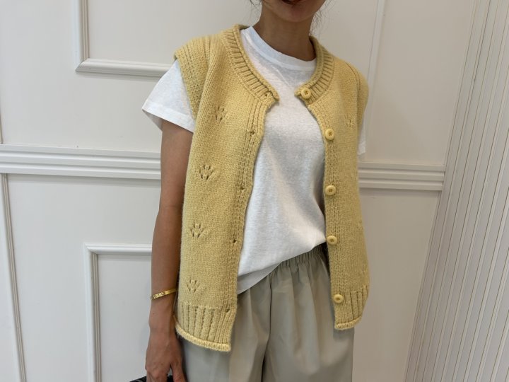 Pearls room - Korean Women Fashion - #restrostyle - Ailee Vest - 2