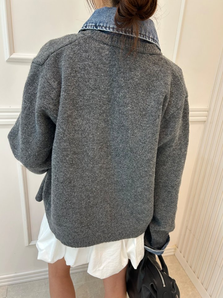 Denim Knit Shirt by Pearls room for Women - view 6