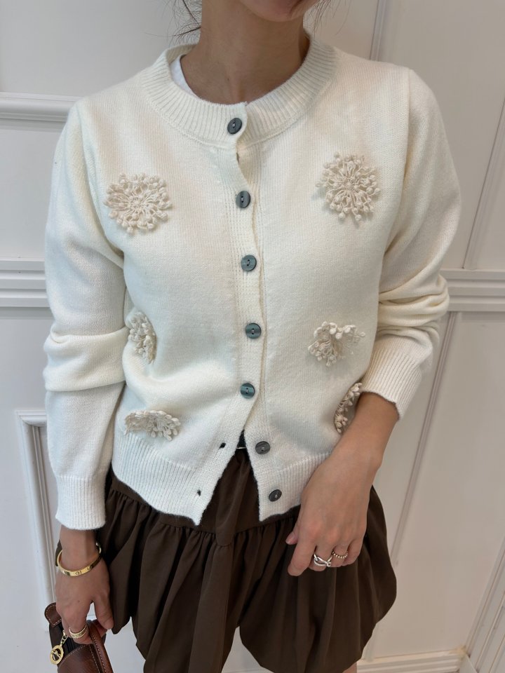 Pearls room - Korean Women Fashion - #shopsmall - Motive Cardigan - 9