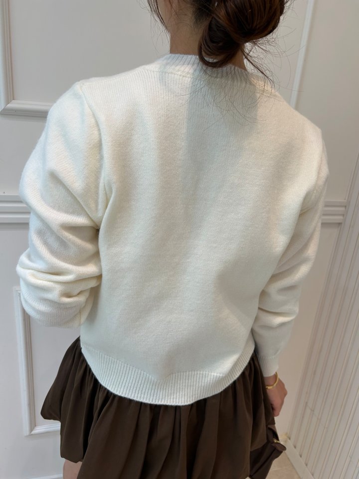 Pearls room - Korean Women Fashion - #thatsdarling - Motive Cardigan - 10