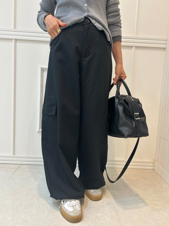 Pearls room - Korean Women Fashion - #vintageinspired - String Cargo Slacks - 9