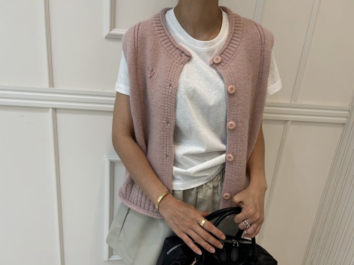 Pearls room - Korean Women Fashion - #womensfashion - Ailee Vest - 8